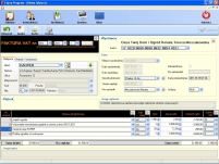 Faktura VAT zatwierdzona z kilkoma pozycjami i różnymi stawkami VAT